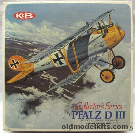 Aurora-KB 1/48 Pfalz D-III, 1109-200 plastic model kit